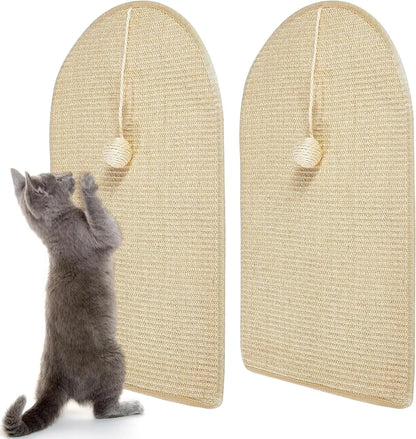 Sisal Cat Scratching Pads, Cat Scratcher Mats, Wall Cat Scratch Board, Wear-Resistant Scratching Mat Carpet, Anti cat Scratch Wall Sofa Protector PIUPAW
